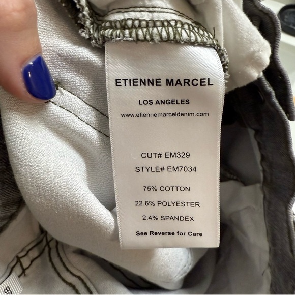 Etienne Marcel Classic Camo Skinny Jeans Size 28 - Picture 5 of 5